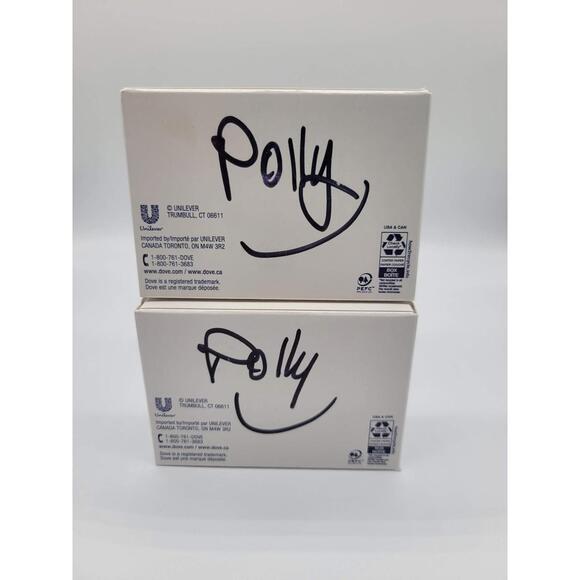 Dove Original Beauty Bar Soap 3.75 Oz Lot 2 Moisturizing Cream White Body - Picture 2 of 3